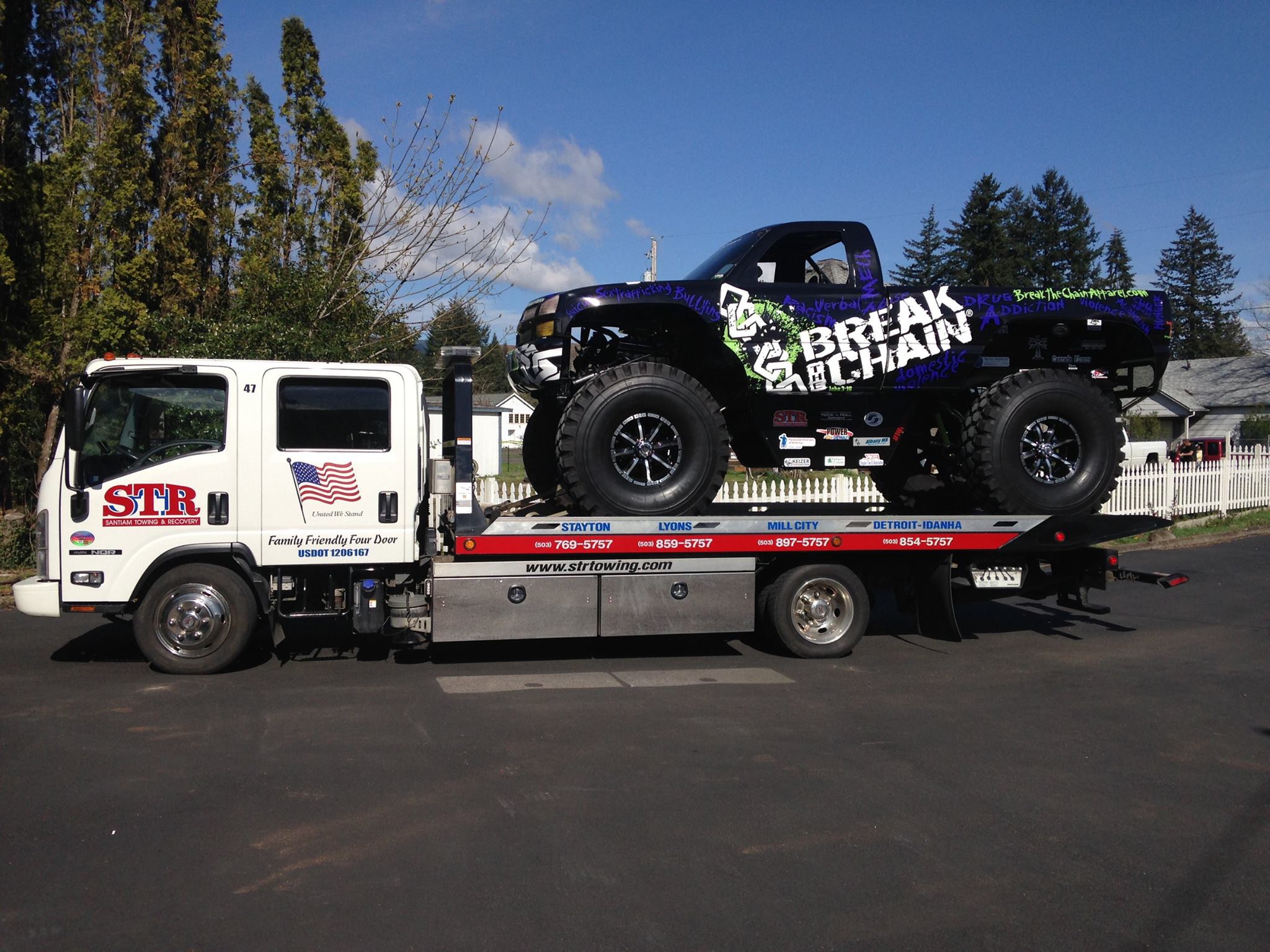 Santiam Towing And Recovery Special